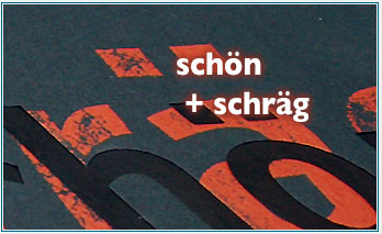 Intro schön und schräg